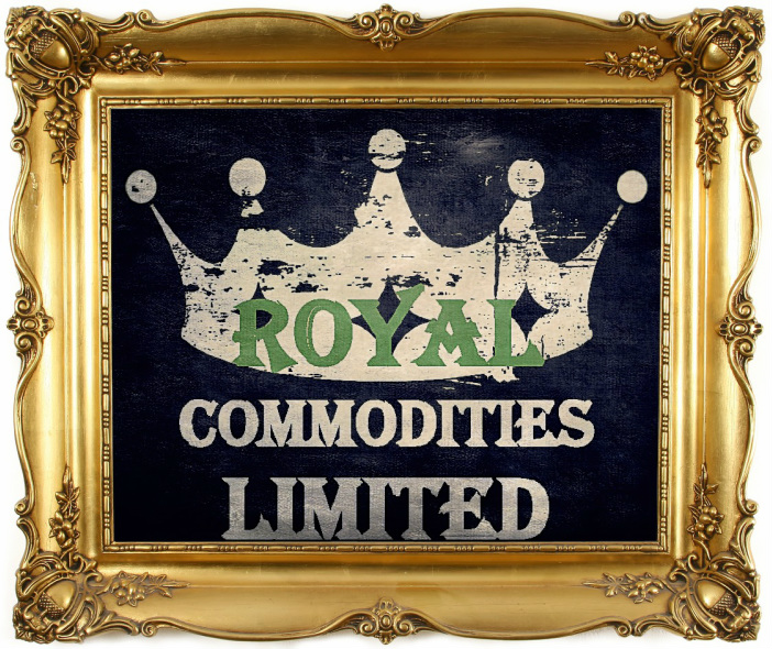 Royal Commodities Ltd, Logo by Sean Riley
